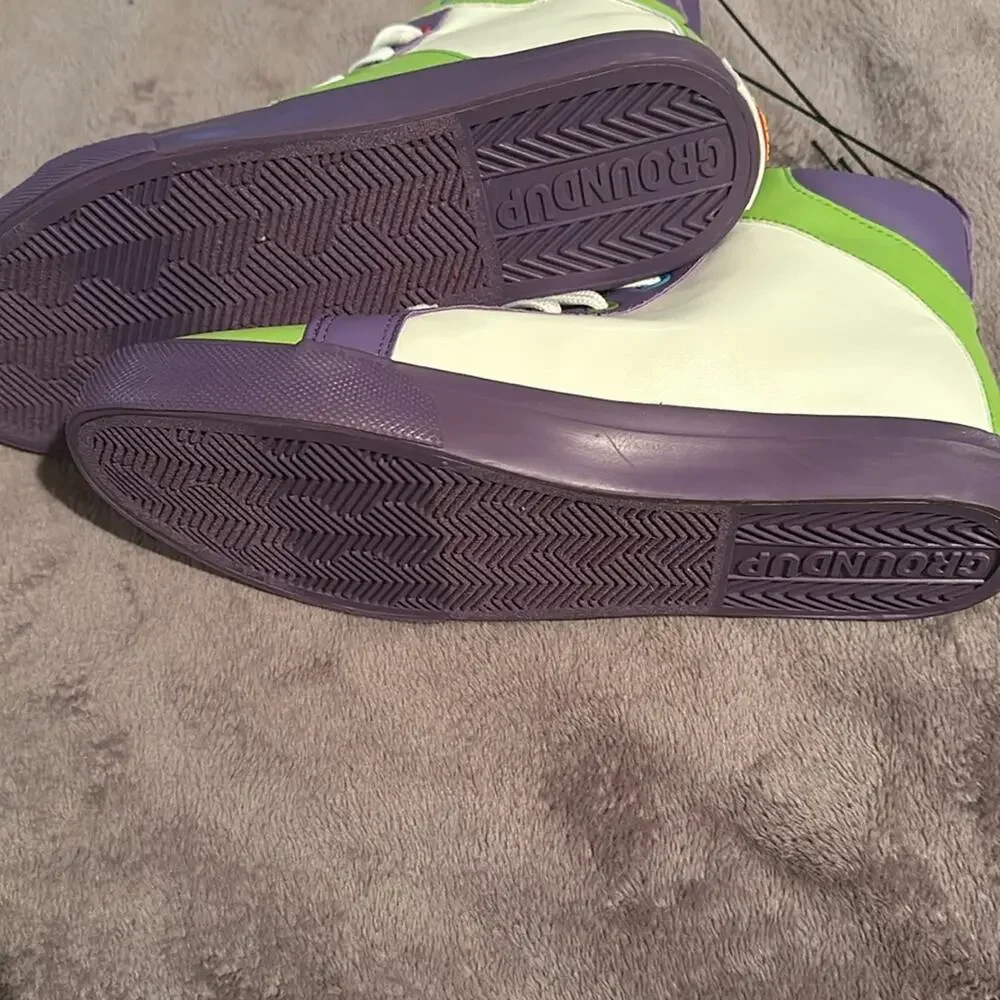 NWT Disney Pixar Toy Story 4 Buzz Light Year High Tops Sneakers M7 W970-000
